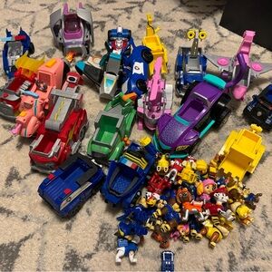 Colorful Kids Toy Vehicle Set